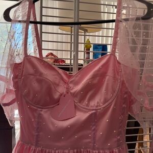 Sugar Thrillz Pink Mini Dress